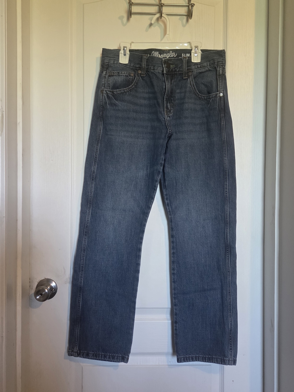 Wrangler Retro Slim Straight Jeans 29x30 - Dark Knight Wash